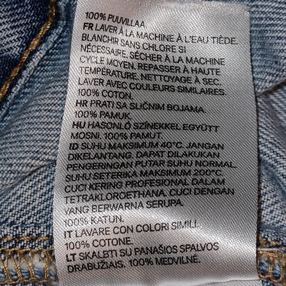 &Denim Blue Jean Jacket - Picture 10 of 12